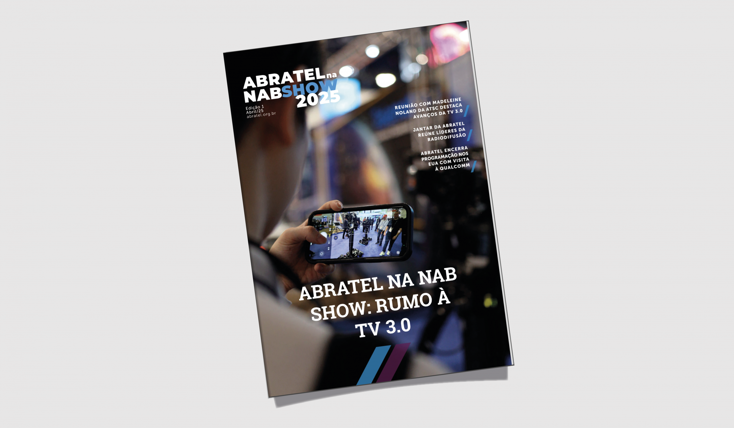 CAPA REVISTA ABRATEL NAB SHOW